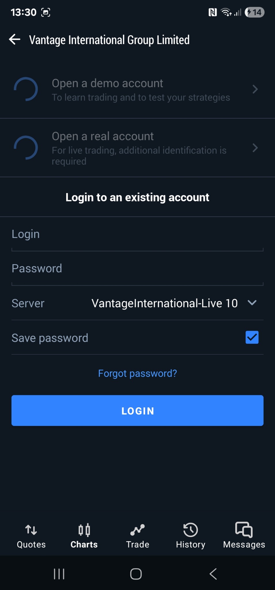 MT5 Login